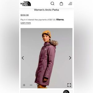 Women’s North Face Parka